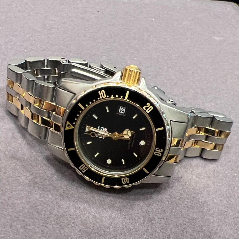 Tag Heuer Gold and Stainless Steel Two-Tone Diver Watch - Picture 8 of 11